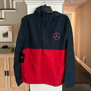 Black and Red Windbreaker